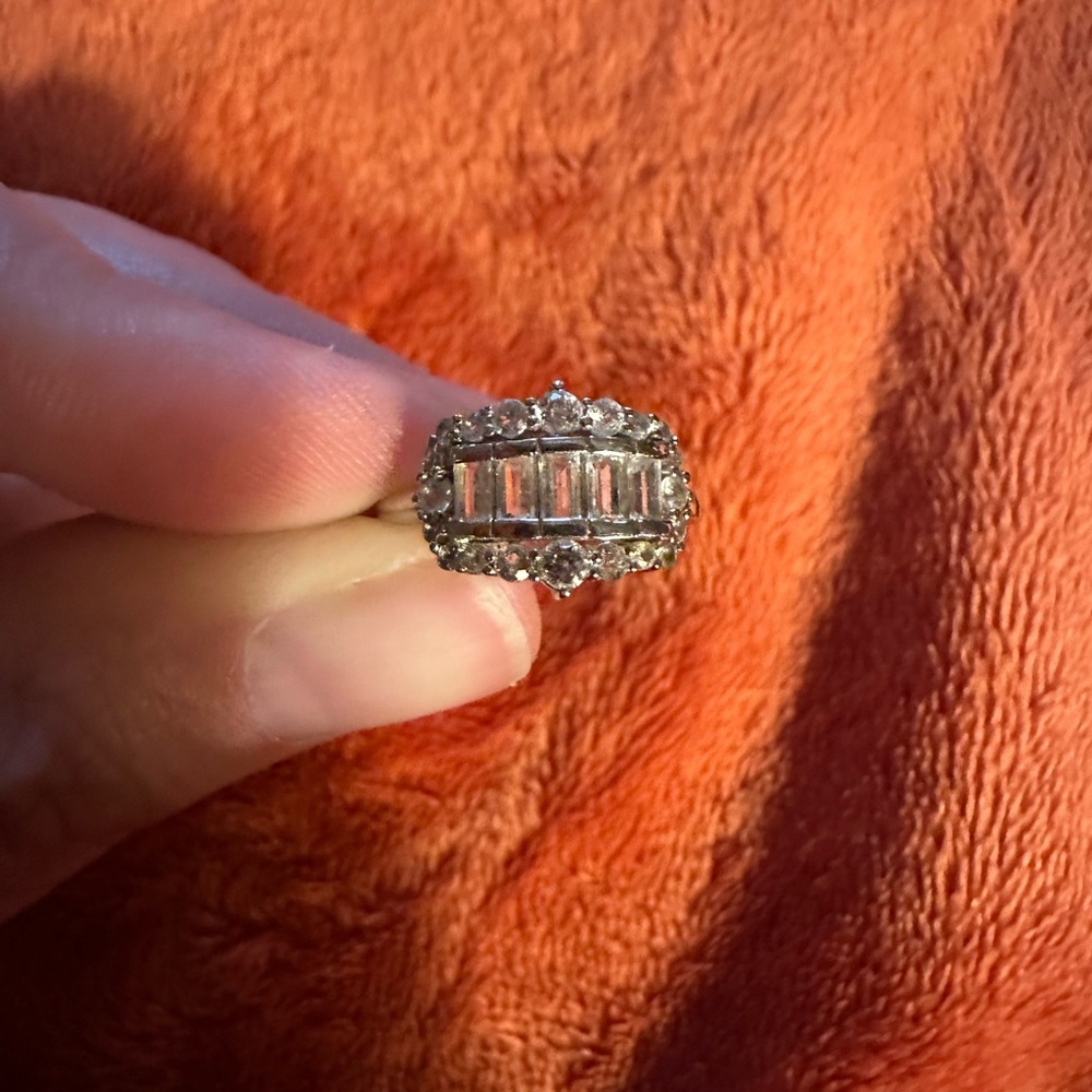 Beautiful costume diamond ring